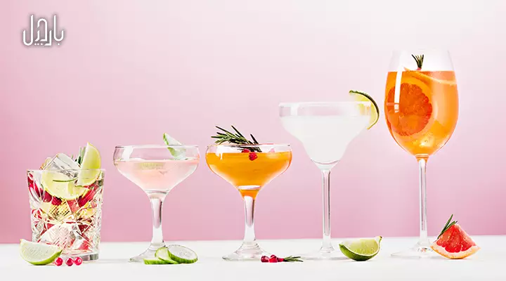 five-different-mocktails-in-different-glasses
