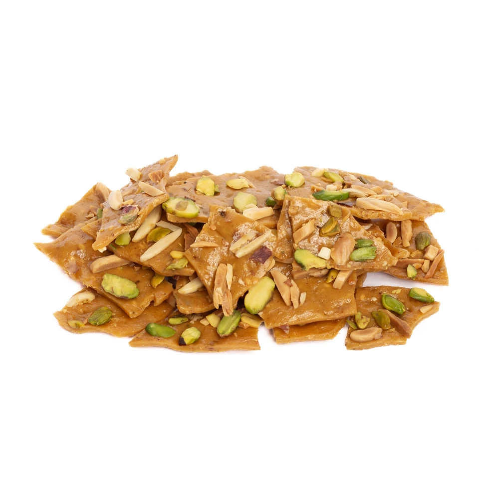 سوهان عسلی مخلوط بادام و پسته اصفهان